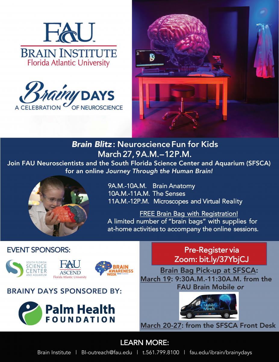 FAU's Brain Blitz | Cox Science Center and Aquarium